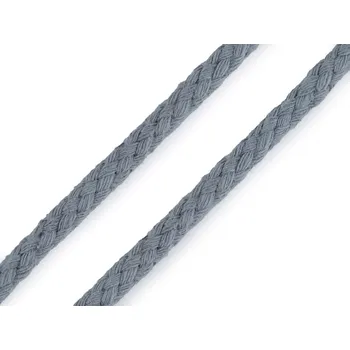 Příze Bavlněná šňůra Ø7 mm splétaná
