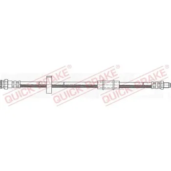 Brzdový systém Brzdová hadice Quick Brake 32.936