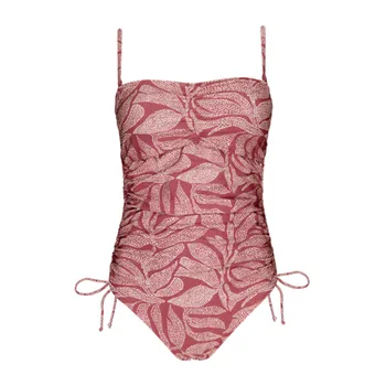Dámské oblečení Plavky Barts AKAMU BANDEAU ONE PIECE Morganite velikost 42