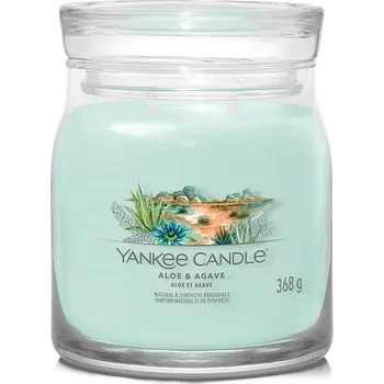 Svíčka Yankee Candle Signature Aloe & Agave