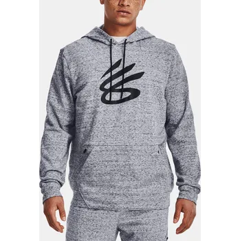 Pánská mikina Under Armour Mikina CURRY PULLOVER HOOD-GRY - Pánské Under Armour šedá 2715759