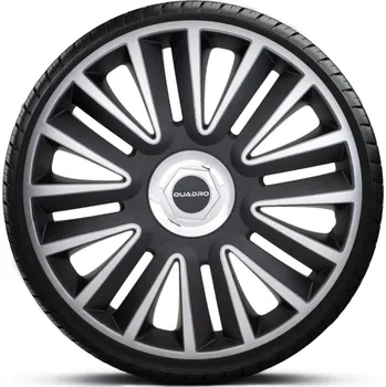 Poklice na kolo Poklice 16" QUADRO PRO SILVER BLACK