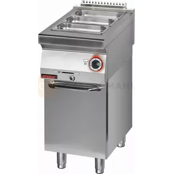 Výdejník vody Elektrická vodní lázeň 0,7 kW na uzavřeném podstavci, skříňce | KROMET, 700.BE-1.S.D