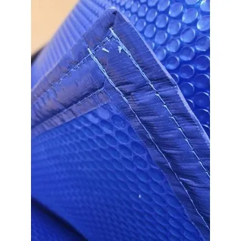 bazénová plachta Solární plachta Planet Pool 6 x 3m - obšitá modrá 300 mic