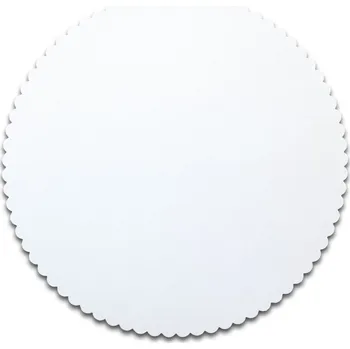 Obal na kolo Podložka papírová pod dort 32 cm bílá