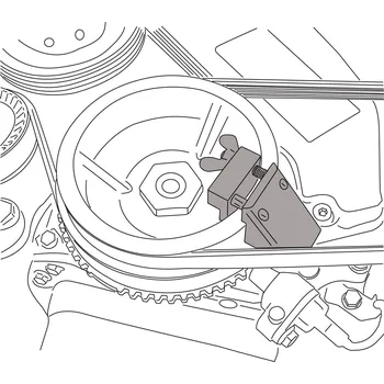 Sada nářadí Klann Sada nářadí pro elastické klínové žebrované řemeny 2123541 KL-0183-70 K