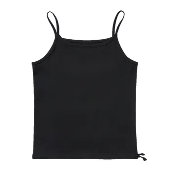Dámské tílko Brandit s tenkými ramínky, černé
