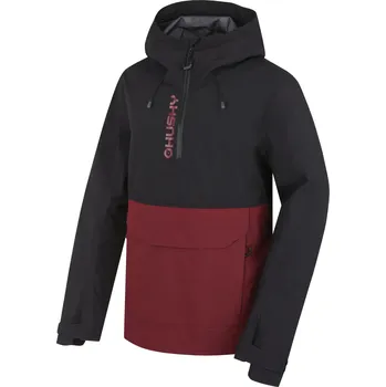Pánská casual bunda Husky Pánská outdoor bunda Nabbi M XXXL, black/bordo