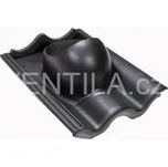 VILPE (Finsko) Průchodové prvky pro betonovou tašku Barva: Černá