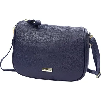 Kabelka Malá kožená tmavěmodrá crossbody kabelka Mia More no. 003