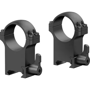 Puškohled Vysoké QD ocelové montážní kroužky 30mm - černé, Vector Optics