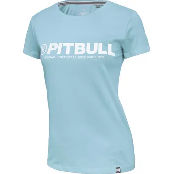 Dámské tričko PitBull West Coast - dámské triko PITBULL R světle modré M