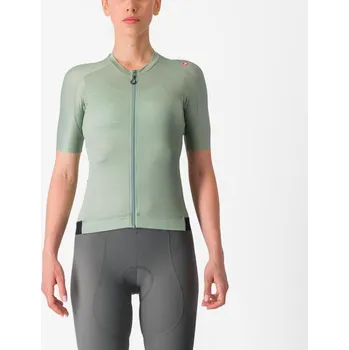 cyklistický dres CASTELLI Cyklistický dres s krátkým rukávem - světle zelená
