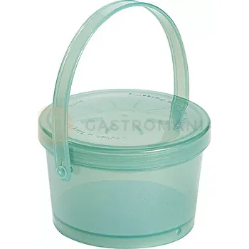 Servírovací stolek Opakovaně použitelný box na polévku, zelený | CONTACTO, 1106/356