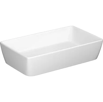 Umyvadlo Cersanit City umyvadlo 60.5x36 cm obdélníkový na pult bílá K35-047-ECO