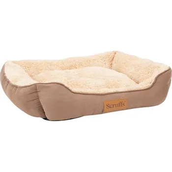 Pelíšek pro psa Scruffs Cosy Box pelíšek, karamelově hnědý S