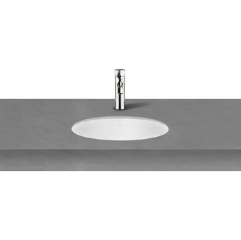Umyvadlo Ksuro 108 umyvadlo 38x30 cm oválné pod pult bílá 20813000