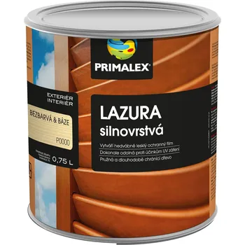 barva a nátěr na dřevo Primalex Lazura Silnovrstvá 0023 teak 5 L