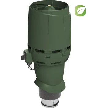 VILPE (Finsko) Střešní ventilátory pro šikmé střechy VILPE Barva: Zelená, Funkce: Energeticky úsporný, řízení 0-10 V, Průměr potrubí [mm]: Vnitřní Ø 125, vnější Ø 160