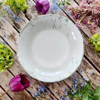 Talíř DECOLAB STONE GREEN talíř hluboký 22 cm, G. Benedikt 1882 (Porcelánový talíř 2. jakost)