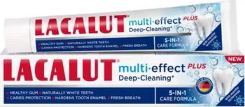 Zubní pasta Lacalut Multi Effect Plus Deep Cleaning micelární zubní pasta 75 ml