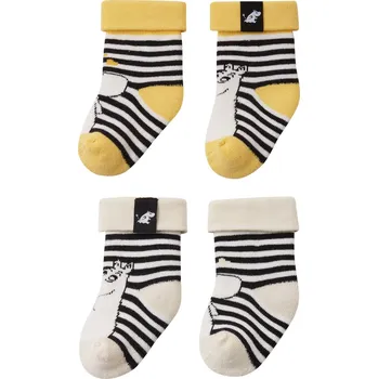 Dívčí oblečení Ponožky Reima Moomin Tassande Black 2 páry 16-18