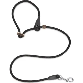 Vodítko pro psa Firedog přídavný díl pro dalšího psa 8mm moxon se zarážkou černý Velikost: M 125cm