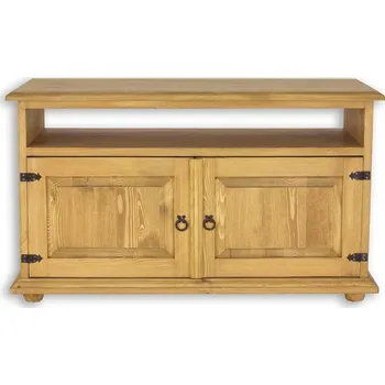 Jídelní stůl ARTEN (NANO Systems s.r.o.) Rustikální TV stolek POPRAD RTV02 (světlý/tmavý vosk)