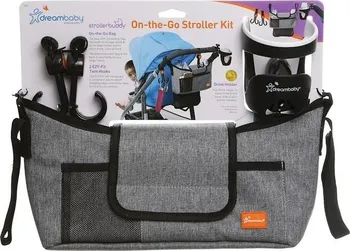 Dreambaby On-the-Go Stroller Kit Grey Denim