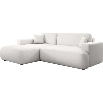 Sedací souprava MOB Rohová sedací souprava Tempo Kondela VARY (bílá) (L)