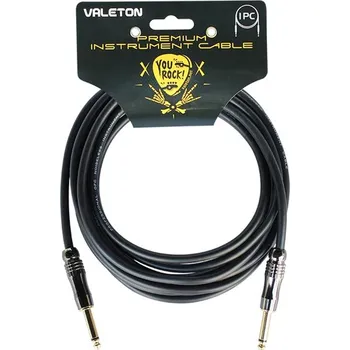 Audio kabel Valeton Premium Instrument Cable 5 m + prodloužená záruka 3 roky