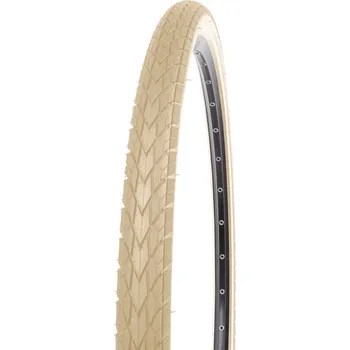 Sport PLÁŠŤ KENDA 42x622-K1172 KHAN II 30TPI BÉŽOVÝ REFLEXNÍ PRUH