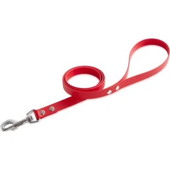 Vodítko pro psa FIREDOG BioThane vodítko 19mm 3m s ručkou Barva: Červená