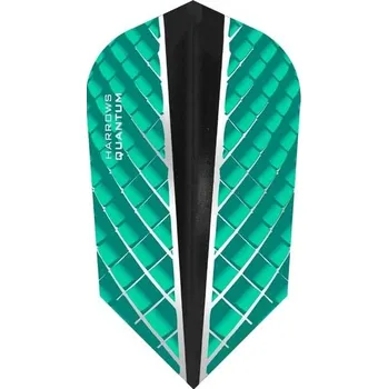 Příslušenství pro šipky Harrows letky Quantum X Slim, Barva letky Jade