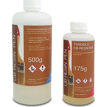 Penetrace CB RESIN PEN Epoxidová penetrace na dřevo 675g