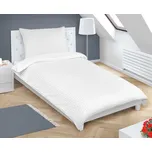 Bellatex Povlečení bavlněné s hotelovou kapsou 140x200, 70x90 cm bílá