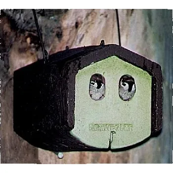 Hnízdní budka Ptačí budka polobudka 1N hluboká s ochranou proti kočkám