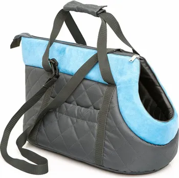 Hobbydog R3 taška černá s tyrkysovým šátkem (nubuk)