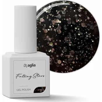 Lak na nehty FALLING STARS barevný gel lak na nehty HEMA FREE