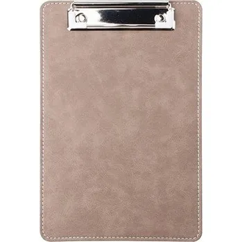 Desky s klipem A5 kožené šedé sublimace termotransfer