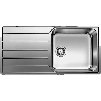 Nerezový dřez Blanco Lemis XL 6 Dřez, 100x50 cm, kartáčovaná nerez, 523034