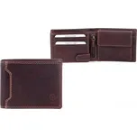 Pánská kožená peněženka Poyem 5208 hnědá, POYEM