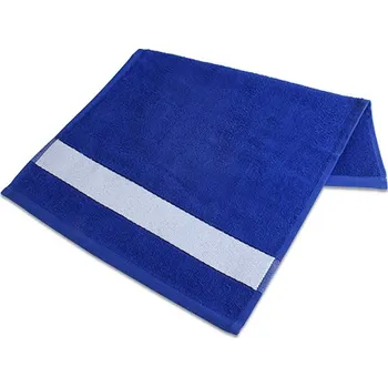 Ručník Bavlněný ručník 30 x 50 cm s polyesterovým rámečkem - královská modrá sublimace termotransfer