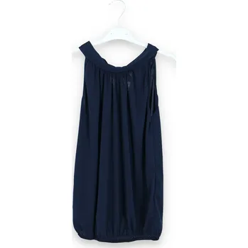 Dámská halenka Letní top 18299 Itálie barva: modrá tmavá, velikost: Univerzální-jedna velikost