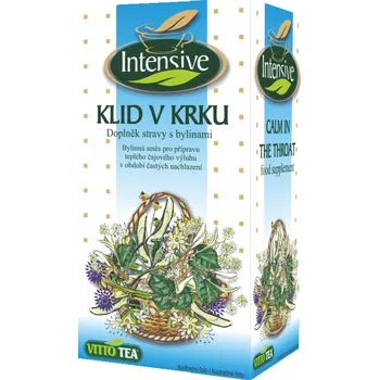 Čaj Intensive Klid v krku bylinný porcovaný 30 g Vitto Tea