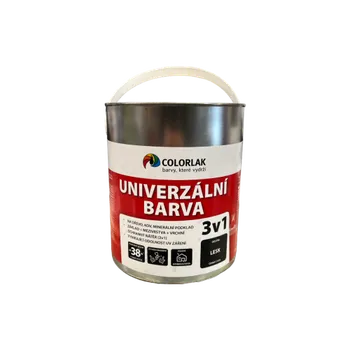 Lak na dřevo Colorlak UNIVERZÁLNÍ BARVA 3v1 S2130 Barva: černá C1999, Balení: 2,5 l