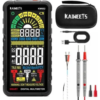 KAIWEETS KM602 Digitální Multimetr - Černá