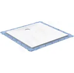 Geberit Setaplano Plochá sprchová vanička, minerální materiál, 80x150 cm, bílá, 154.267.11.1