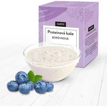 Keto dieta Proteinová kaše s borůvkami a beta glukany 5 porcí 5x40 g
