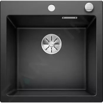 Granitový dřez Blanco Pleon 5 Silgranitový dřez, 52x51 cm, InFino, antracit, 523676